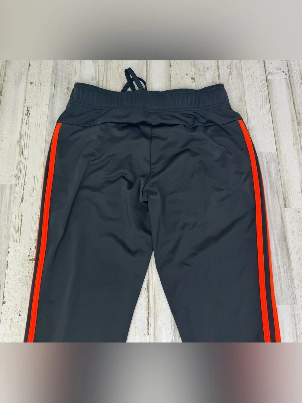 Adidas Climalite Men’s S Sweatpants Black Red Stripe